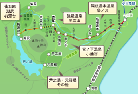 箱根　MAP
