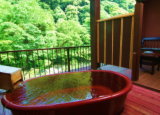 鶴井の宿 紫雲荘　露天風呂