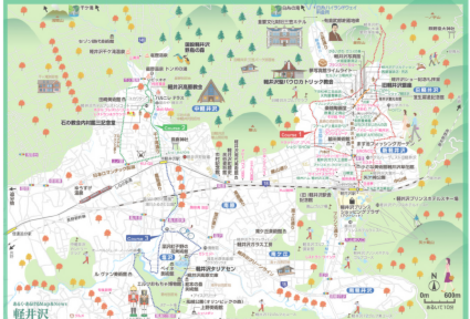 軽井沢MAP