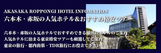 横浜人気ホテル&おすすめ都内格安ツアー